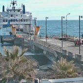 Stromboli, al via i lavori per il molo di Scari - operazione sprint dopo il ciclone Harry