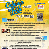 A Rho un week end dedicato ai sapori e alle tradizioni calabresi con 'Calabria in Festa' A Rho un week end dedicato ai sapori e alle tradizioni calabresi con 'Calabria in Festa'