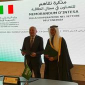 Energia, firmato a Riad memorandum tra Italia e Arabia Saudita