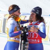 Doppietta azzurra a Garmisch, Brignone precede Goggia di un centesimo
