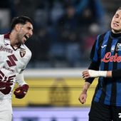 Milinkovic-Savic para il rigore di Retegui, Atalanta-Torino 1-1