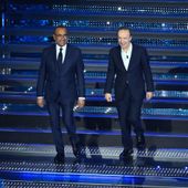 Benigni “Musk guarda Sanremo e vota…Giorgia”, omaggio a Mattarella