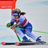 Brignone vittoria bis in gigante a Sestriere, Goggia quarta