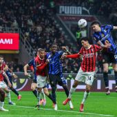 Coppa Italia, Milan-Inter 1-1 nella semifinale d’andata