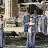 Accesa a Olimpia la fiamma olimpica di Milano Cortina 2026