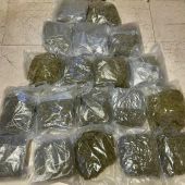 Arrestati a Bologna due trafficanti di droga con 20 kg di marijuana