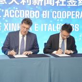 A Roma forum Cina-Italia dei media, siglato accordo cooperazione Xinhua-Italpress A Roma forum Cina-Italia dei media, siglato accordo cooperazione Xinhua-Italpress