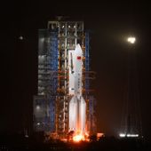 La Cina lancia il razzo Long March-12A Y1, secondo stadio in orbita La Cina lancia il razzo Long March-12A Y1, secondo stadio in orbita