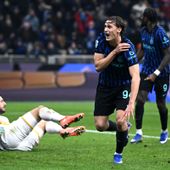 Pio Esposito firma l’1-0 al Lecce, Inter a +6 e campione d’inverno