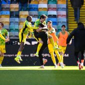 Udinese-Sassuolo 1-2, vittoria in rimonta dei neroverdi di Grosso