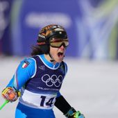 Federica Brignone vince anche sui media, biathlon batte curling Federica Brignone vince anche sui media, biathlon batte curling