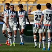 L’Atalanta vince a Lecce e accorcia su Como e Roma L’Atalanta vince a Lecce e accorcia su Como e Roma