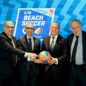 Stagione Beach Soccer al via, Abete “Spettacolo tecnico e promozione territori” Stagione Beach Soccer al via, Abete “Spettacolo tecnico e promozione territori”