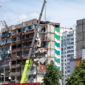 Drone russo colpisce edificio in Romania, 2 feriti Drone russo colpisce edificio in Romania, 2 feriti