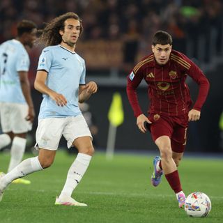 Lazio-Roma 1-1, Soulè risponde a Romagnoli