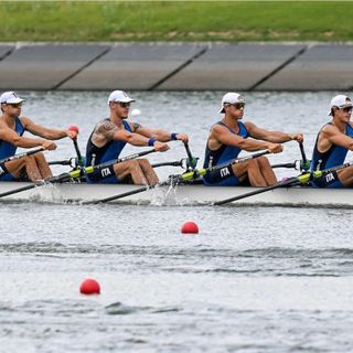 L’Italia del 4 di coppia vince i Mondiali con dedica a Mondelli