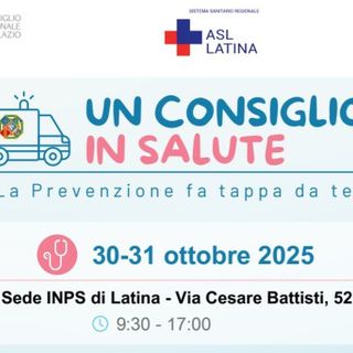 Lazio, Aurigemma “Un Consiglio in Salute fa tappa all’Inps di Latina”