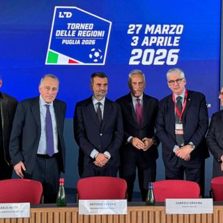 A Bari nasce la 62^ edizione del Torneo delle Regioni di Calcio a 11
