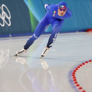 Lorello bronzo nei 5000 uomini di pattinaggio velocità