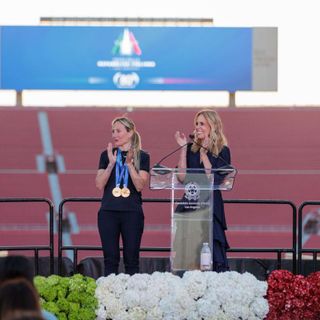 Festa Repubblica a Los Angeles, ponte Milano-Cortina 2026-LA 2028 con Lollobrigida