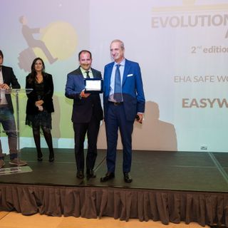 Easywork premiata a Milano con l’Eha Safe Work Italy