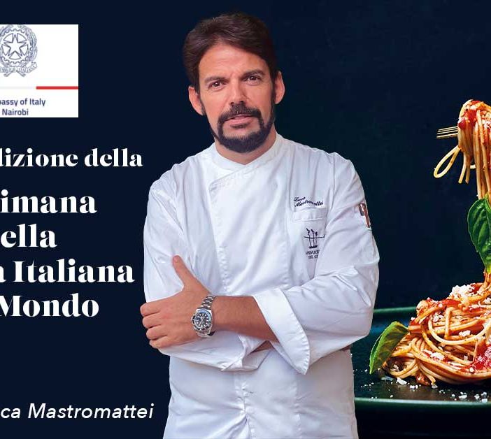 Settimana della Cucina italiana nel Mondo dal 13 al 19 Novembre 2023