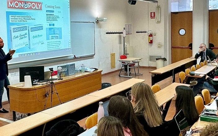 Michael Rothling all’Università Politecnica delle Marche con il suo case history di successo: Monopoly Luxury Line