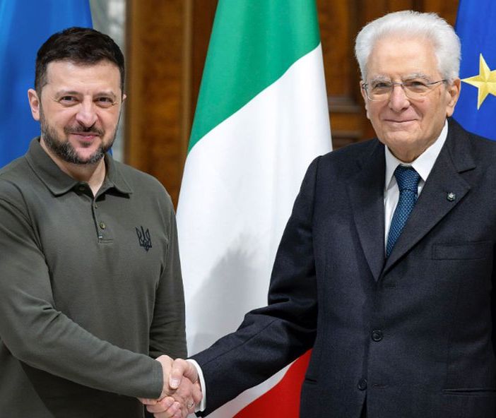 Mattarella a Zelensky “Confermo pieno e costante sostegno”