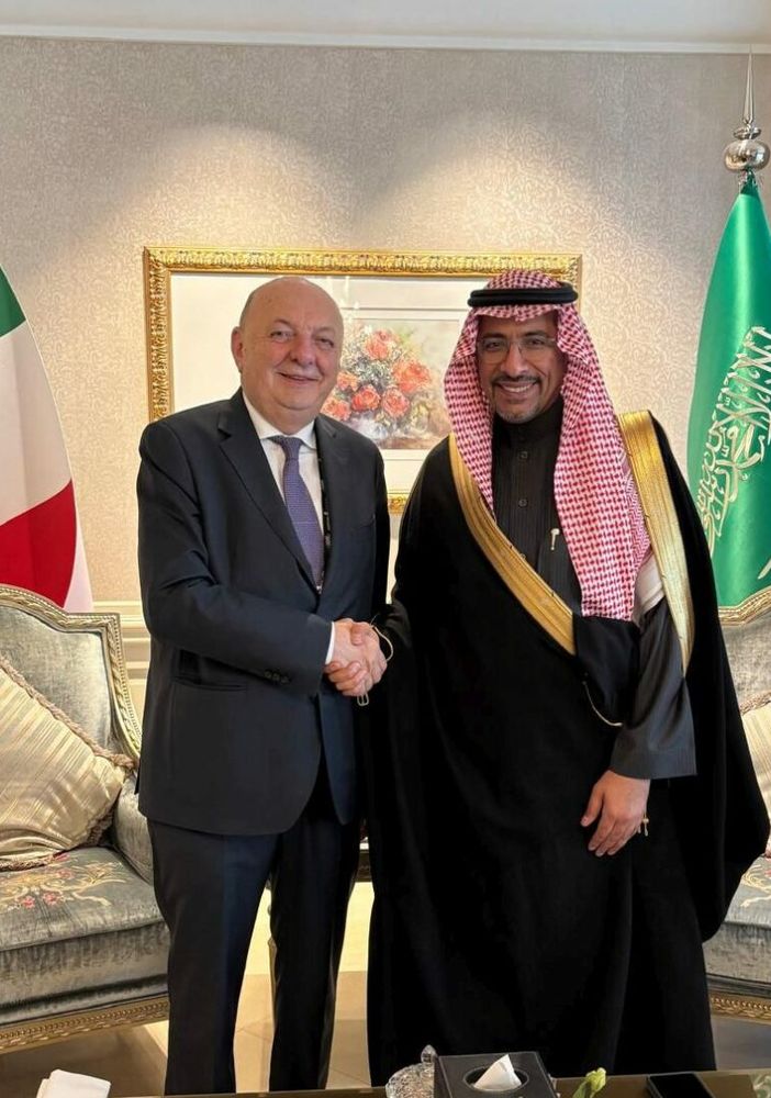 Pichetto incontra ministro saudita, focus sulle materie prime