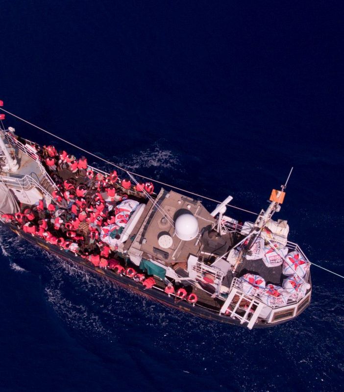 Frontex, nel Mediterraneo centrale migranti in calo del 59% nel 2024
