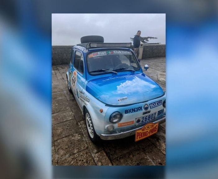San Marino alla conquista della Pechino-Parigi in Fiat 500