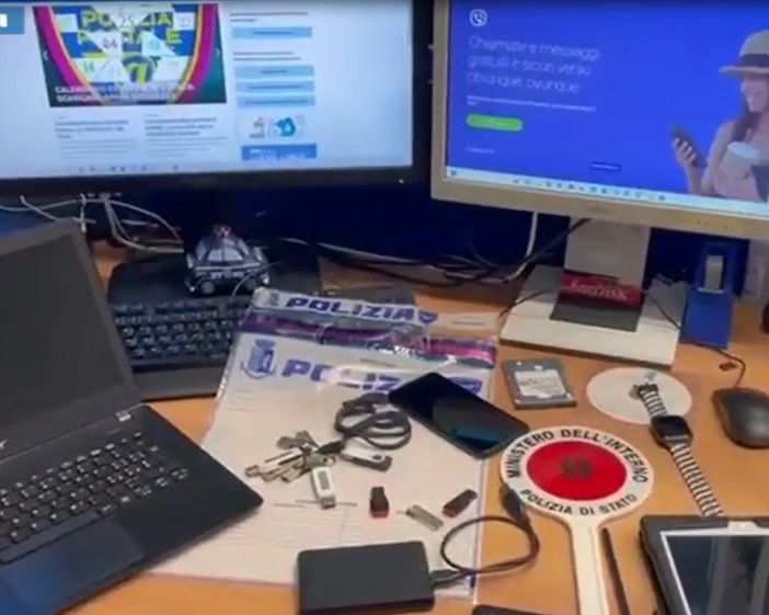 Pedopornografia online, 12 arresti e e migliaia di file sequestrati