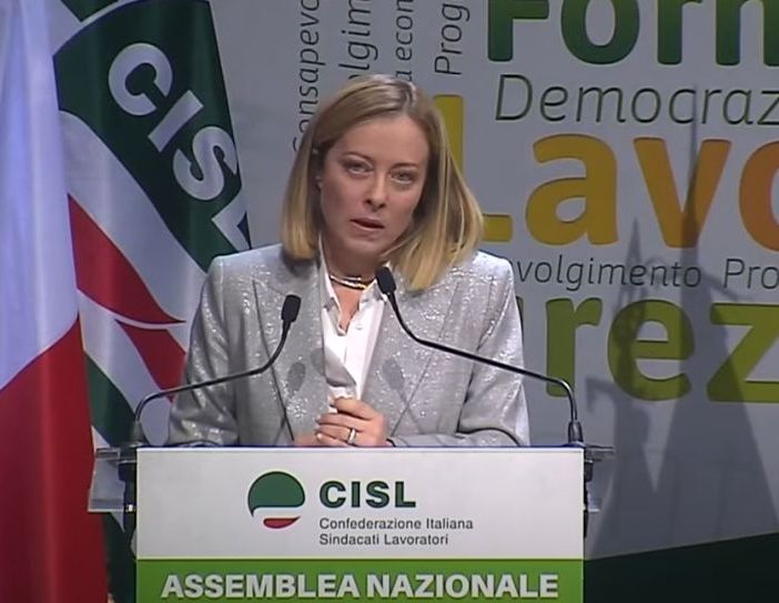 Meloni “Serve una nuova alleanza tra datore di lavoro e lavoratori”