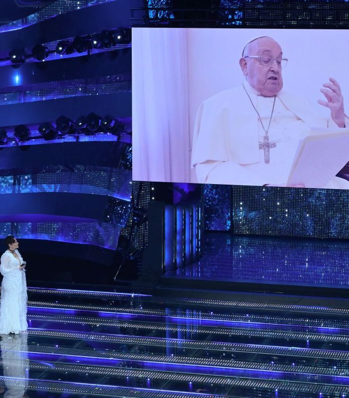 Sanremo, videomessaggio del Papa “La musica è strumento di pace”