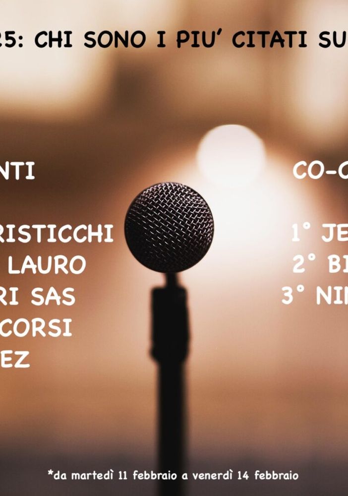 Sanremo, su radio e tv vincono Cristicchi e Achille Lauro