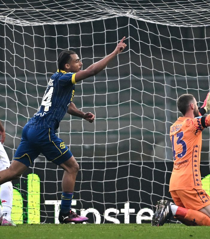 Bernede al 95°, il Verona batte 1-0 la Fiorentina