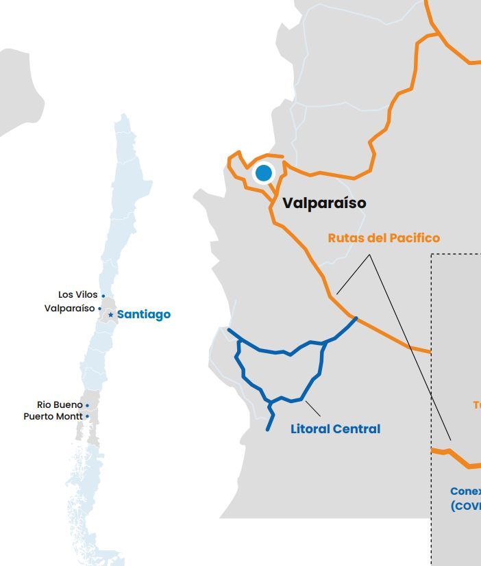 Mundys si espande in Cile, gestirà la Ruta 5 Temuco-Rio Bueno