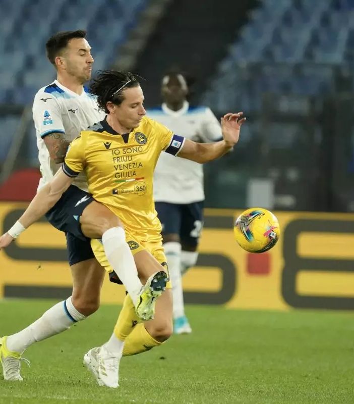 Pari contro l’Udinese, la Lazio manca il sorpasso sulla Juve