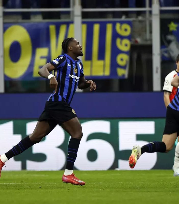 Inter tra le migliori 8 d’Europa, battuto 2-1 il Feyenoord