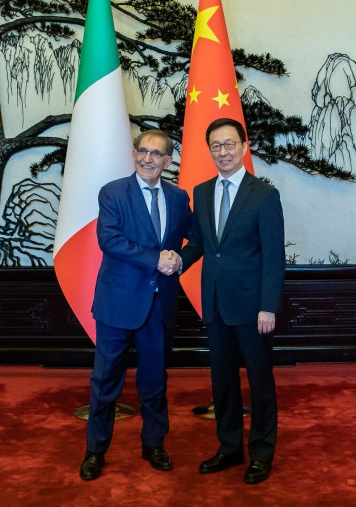 La Russa incontra il vicepresidente cinese Han Zheng
