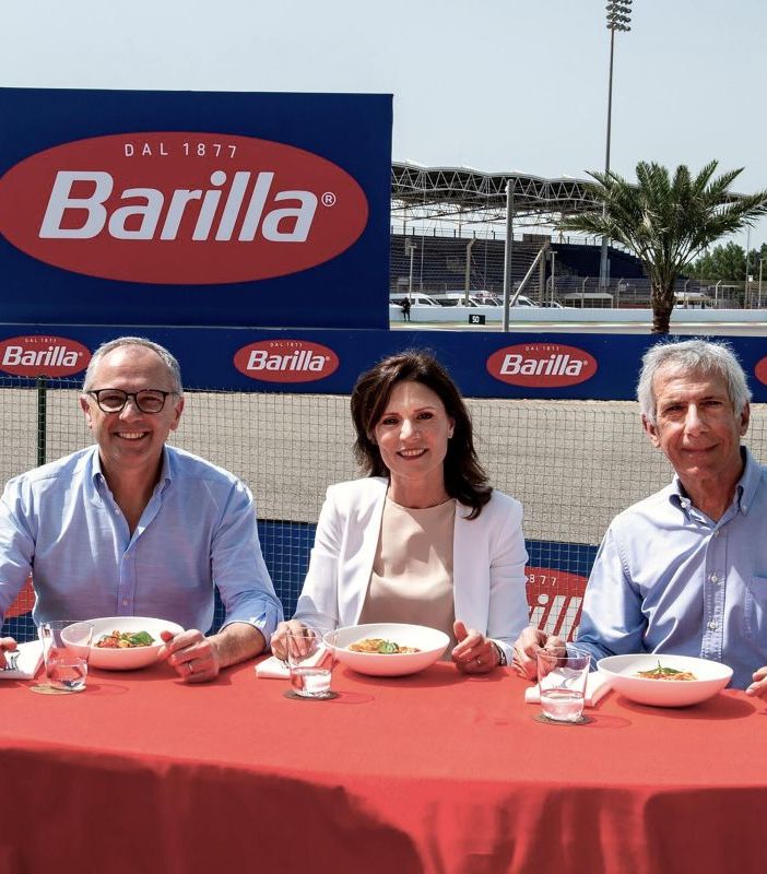 Barilla mette a tavola la F1