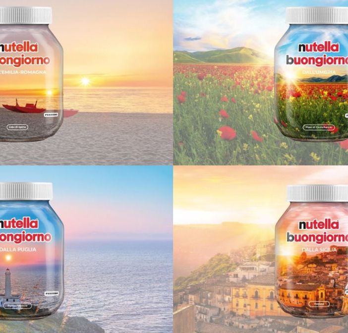 Nutella celebra la bellezza delle albe italiane con una limited edition