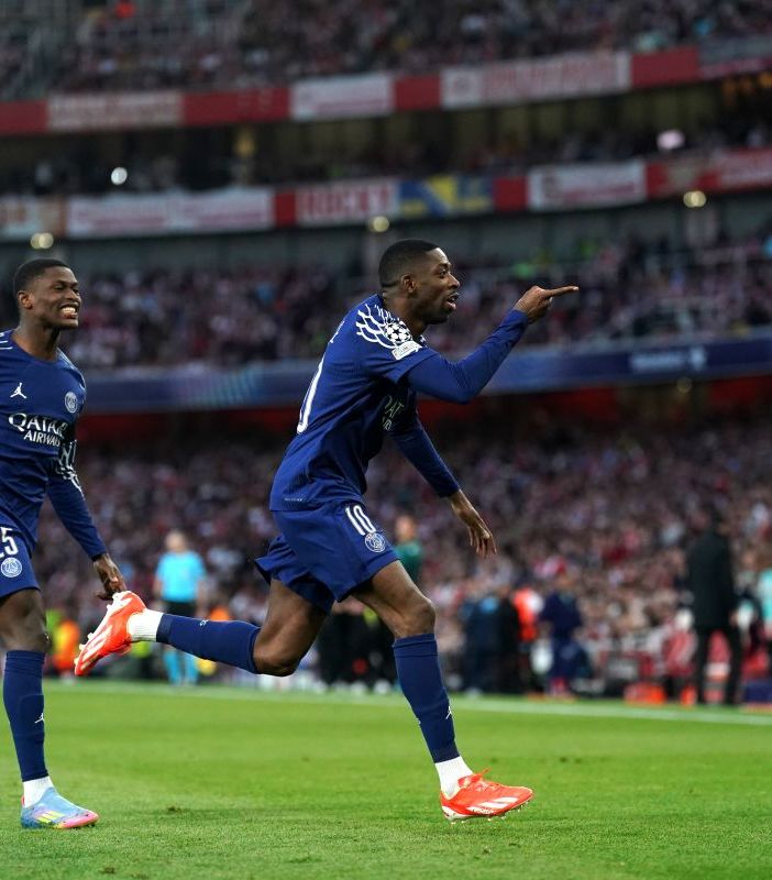 Il Psg vince la semifinale d’andata di Champions, 1-0 in casa Arsenal