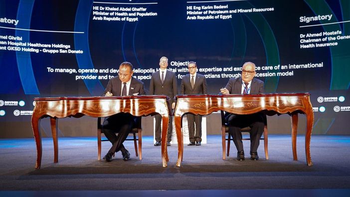 GKSD e GSD firmano un accordo per la gestione di un nuovo ospedale al Cairo GKSD e GSD firmano un accordo per la gestione di un nuovo ospedale al Cairo