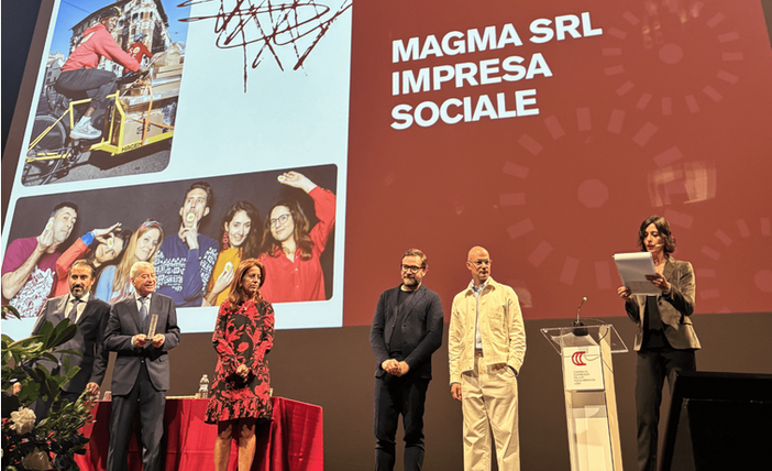 Magma impresa sociale riceve il “Premio impresa e valore” della Camera di Commercio di Milano Monza Brianza Lodi per il progetto sode-social delivery Magma impresa sociale riceve il “Premio impresa e valore” della Camera di Commercio di Milano Monza Brianza Lodi per il progetto sode-social delivery