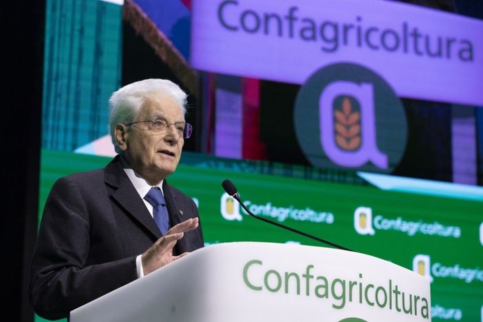 Mattarella all'Assemblea di Confagricoltura: &quot;E' necessario rendere tutti consapevoli di quanto centrale sia oggi l'agricoltura&quot;
