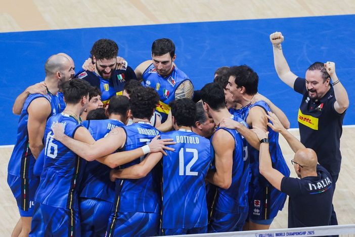 L’Italvolley maschile sul tetto del mondo, battuta 3-1 la Bulgaria L’Italvolley maschile sul tetto del mondo, battuta 3-1 la Bulgaria