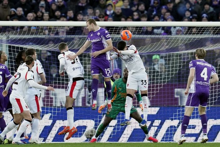 Nkunku salva il Milan e beffa la Fiorentina al 90°, al Franchi finisce 1-1