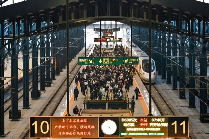 Cina, previsto record di spostamenti per il Capodanno cinese Cina, previsto record di spostamenti per il Capodanno cinese
