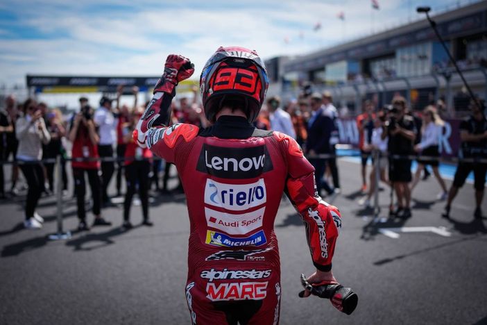 Marc Marquez centra in Ungheria la centesima vittoria della carriera Marc Marquez centra in Ungheria la centesima vittoria della carriera